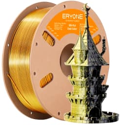 ERYONE Promotion New Dual Color Filament Matte Silk PLA For FDM 3D Printer Color Changing 1.75mm ±0.03 Fast Delivery