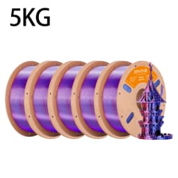 ERYONE Promotion New Dual Color Filament Matte Silk PLA For FDM 3D Printer Color Changing 1.75mm ±0.03 Fast Delivery