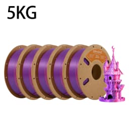 ERYONE Promotion New Dual Color Filament Matte Silk PLA For FDM 3D Printer Color Changing 1.75mm ±0.03 Fast Delivery