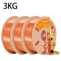 ERYONE Promotion New Dual Color Filament Matte Silk PLA For FDM 3D Printer Color Changing 1.75mm ±0.03 Fast Delivery