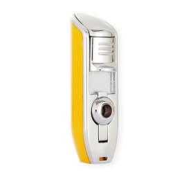 GALINER Metal Cigar Lighter Windproof Portable Butane Gas 3 Torch Jet Lighters Cigar Tool With Cigar Punch