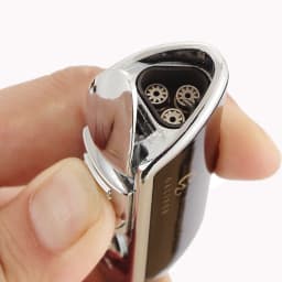 GALINER Metal Cigar Lighter Windproof Portable Butane Gas 3 Torch Jet Lighters Cigar Tool With Cigar Punch