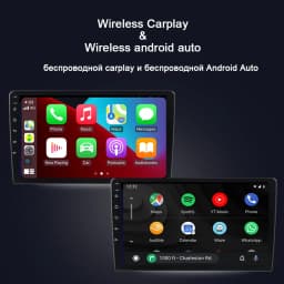 9" IPS 720P 8G+128G wireless Carplay Android 13.0 Car DVD Player GPS DSP WIFI Stereo RDS autoradio navigation For Universal