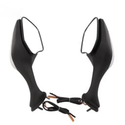 Black Motorcycle Rearview Mirror Side Rear View Mirror With Turn Signal Light For Honda Cbr1000rr 2008 Cbr 1000 rr 1000rr 08-12