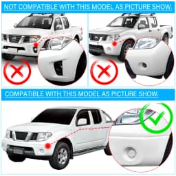 Pocket Style Fender Flares For Nissan Navara D40 2006 2007 2008 2009 2010 2011 2012 2013 2014 Wheel Arch 4X4 Car Accessories