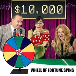 Tabletop Prize Wheel Spinner Tabletop Roulette Spinner Of Fortune 11.8 Inch Roulette Spinner With Stand Fortune Spinning