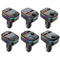 FM Transmitter for Car LED Display Car MP3 Player Wireless FM Transmitter 5.0 USB C Car Charger Multifunctional Car Radio Music