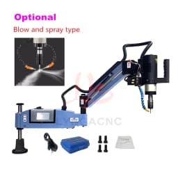 M6-M24-M36 CNC Electric Tapping Machine Servo Motor Electric Tapper Drilling With Chucks Easy Arm Power Tool Threading Machine