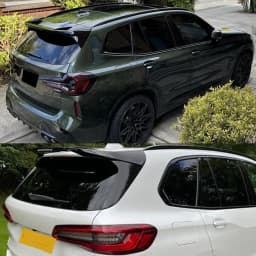 Rear Roof Spoiler Top Window Wing Gloss Black For 2018-2023 BMW X3 G01