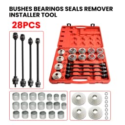 Universal Press and Pull Sleeve Removal Install Bushes Bearings & Seal Kit Bush Bearing Tool Set Car