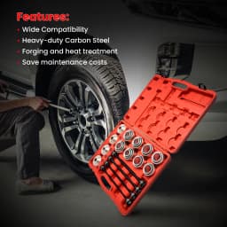 Universal Press and Pull Sleeve Removal Install Bushes Bearings & Seal Kit Bush Bearing Tool Set Car