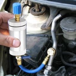 Car Refrigerant Recharge Kit Refrigerant Charge Set Quick Coupler Refrigerant Filling Tool Dispensing Valve AC Recharge Hose Kit
