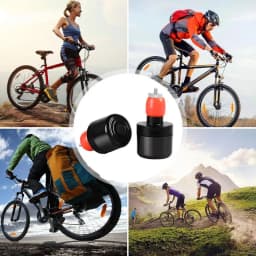 Scooter Handlebar Light Safety Road Cycling Light Rechargeable Easy Install Super Bright Waterproof LED Turn Signals Safety