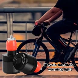 Scooter Handlebar Light Safety Road Cycling Light Rechargeable Easy Install Super Bright Waterproof LED Turn Signals Safety