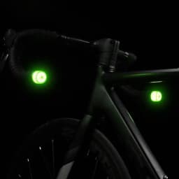 Scooter Handlebar Light Safety Road Cycling Light Rechargeable Easy Install Super Bright Waterproof LED Turn Signals Safety