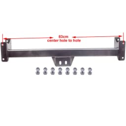 Transmission Cross Member& Mounting Hardware for Chevrolet C10 C15 2WD 1963 1964-1972