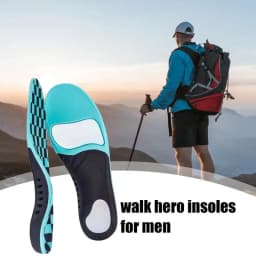 Orthopedic Insoles Shock Absorption Inserts for Shoes Arch Support Insoles for Men Women Comfort Feet Inserts Work Boot Insoles