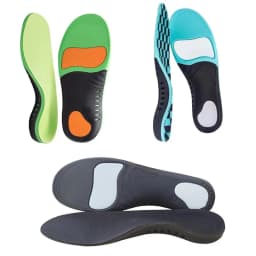 Orthopedic Insoles Shock Absorption Inserts for Shoes Arch Support Insoles for Men Women Comfort Feet Inserts Work Boot Insoles