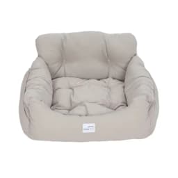 Light Grey 50cm Travel Pet Bed with Pockets