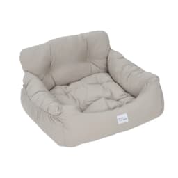 Light Grey 50cm Travel Pet Bed with Pockets