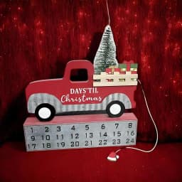Wooden Calendar 24 Days Advent Calendar Table Sign Reusable Wooden Count Down Decoration Home Decor Table Centerpieces For Famil