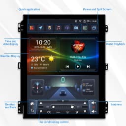for Renault Scenic 2013 - 2024 Car Radio Multimedia Video Player Navigation GPS 4G Carplay Android 14 AutoRadio Stereo Head Unit
