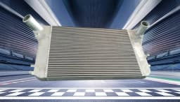 For Volkswagen Golf MK5 MK6 1K5/5C6 Passat B6 B7 CC Audi A3 TT TTS FSI TSI 2.0T Turbo Direct-Fit Gen2 Aluminum Intercooler