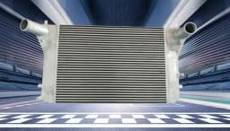 For Volkswagen Golf MK5 MK6 1K5/5C6 Passat B6 B7 CC Audi A3 TT TTS FSI TSI 2.0T Turbo Direct-Fit Gen2 Aluminum Intercooler