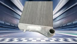 For Volkswagen Golf MK5 MK6 1K5/5C6 Passat B6 B7 CC Audi A3 TT TTS FSI TSI 2.0T Turbo Direct-Fit Gen2 Aluminum Intercooler