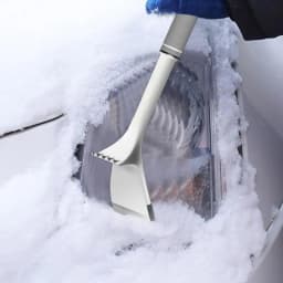 Car Snow Brush Snow Removal Scraper With Ergonomic Grip Winter Window Tool Multifunctional Scraper For Cars Trucks SUVs