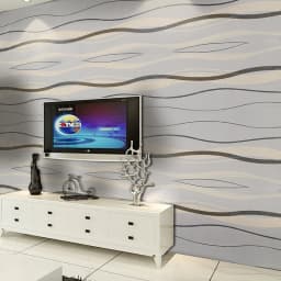 Voltsify 10M Modern 3D Victorian Embossed Wallpaper Deluxe Feature Wall Decor Paper Roll