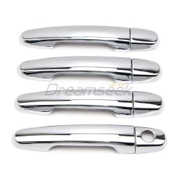 Car Exterior Door Handle Cover for Toyota Hilux Vigo SR5 MK6 Pickup 2005-2014 / Corolla Yaris 2010 2011 2012 2013 Chrome Molding