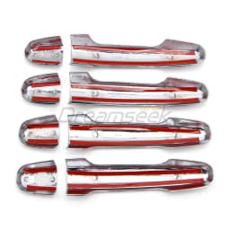 Car Exterior Door Handle Cover for Toyota Hilux Vigo SR5 MK6 Pickup 2005-2014 / Corolla Yaris 2010 2011 2012 2013 Chrome Molding