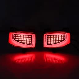 For Jeep Gladiator JT 2019 2020 2021 2022 2023 LED Rear Bumper Reflector Brake Driving Tail Light W/ Turn Signal Car Accessories