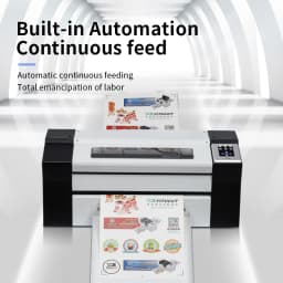 A3 Automatic Continuous Paper Feeding 330mm Sticker Cutting Plotter Camera Profile Die Cutting Machine USB Port U Disk
