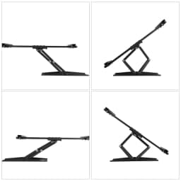 Full Motion TV Wall Mount Tilt Swivel TV Bracket with Dual Arms for 32-85 Inches LED LCD