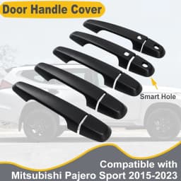 Door Handle Cover For Mitsubishi Pajero Sport 2015 2016 2017 2018 2019 2020 2021 2022 Exterior Door Handle Cover Car Accessories
