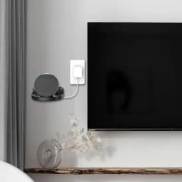 Speaker Wall Mount Holder For Amazon Echo POP Stand Hanger Indoor Sound Box With Screw Cable Management Rack