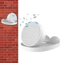 Speaker Wall Mount Holder For Amazon Echo POP Stand Hanger Indoor Sound Box With Screw Cable Management Rack