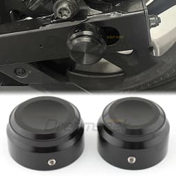 2Pcs Black Rear Axle Cap for Harley Nightster 975 RH975 Special 2022 23 Motorcycle Axle Wheel Screw Nut Bolt Cover CNC Aluminum
