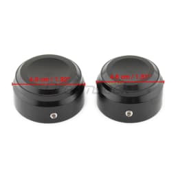 2Pcs Black Rear Axle Cap for Harley Nightster 975 RH975 Special 2022 23 Motorcycle Axle Wheel Screw Nut Bolt Cover CNC Aluminum