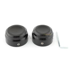 2Pcs Black Rear Axle Cap for Harley Nightster 975 RH975 Special 2022 23 Motorcycle Axle Wheel Screw Nut Bolt Cover CNC Aluminum