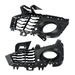 For BMW F32 F33 F36 M Sport Front Center+Left+Right Fog Light Grille Cover 2013-2020