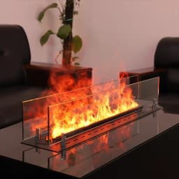 Atomizing Fireplace Simulated Flame TV Decorative Humidifier App Remote Control Embedded 3D Water Steam Electronic Fireplace