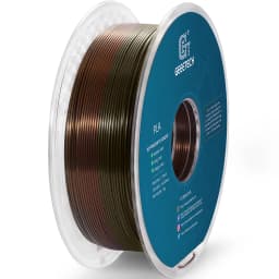 GEEETECH 10Kg 3D Silk PLA Filament 1.75mm Spool Wire For 3D Printer Material, Safety, Vacuum Packaging