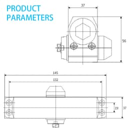 Automatic Door Closer Spring Hydraulic Buffer Metal Concealed Gate Closer Adjustable Speed Door Mute Closing 15 to 30KG