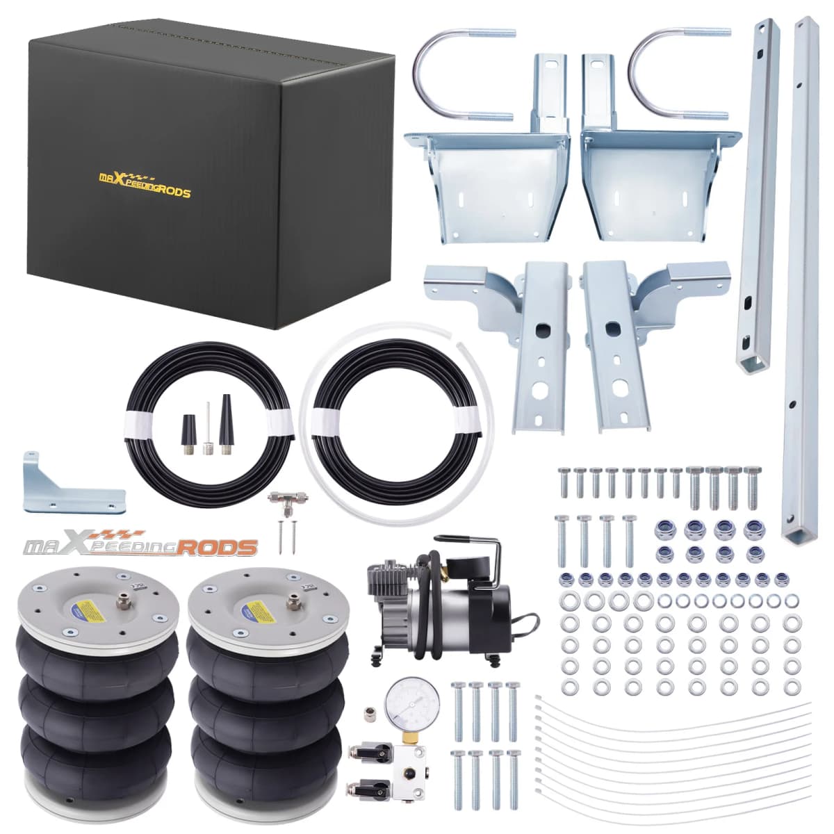 Towing Air Suspension Kit W/ Compressor For Daily 35c 40C 55C 1999-2024 Air Suspension Spring Kit