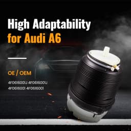 Rear Air Suspension Spring Bag For Audi A6 C6 4F Allroad Avant 04-11 ALLROAD 4F0616001J
