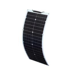 1-2X 50 Watt Kit Solar Panel Battery Charger 100W 12V Flexible Monocrystalline Photovoltaic Solar Plate Power Generation System