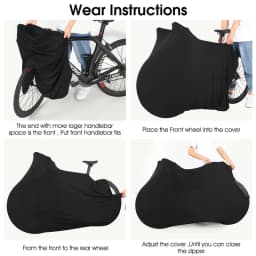 WEST BIKING Bike Protector Cover MTB Road Bicycle Full Protective Gear Anti-dust Wheels Frame Scratch-proof Cycling Accessories